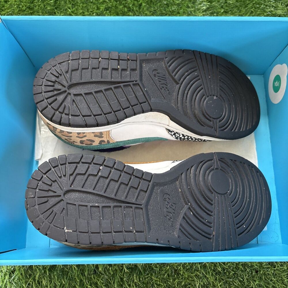 Nike Dunk Low SE DN3866-100 White Leather Lace-Up Sneaker Shoes Women’s Size 10 - Picture 5 of 5